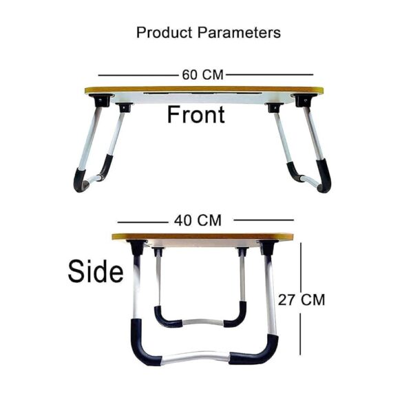 Foldable Wood Laptop Table - Image 4