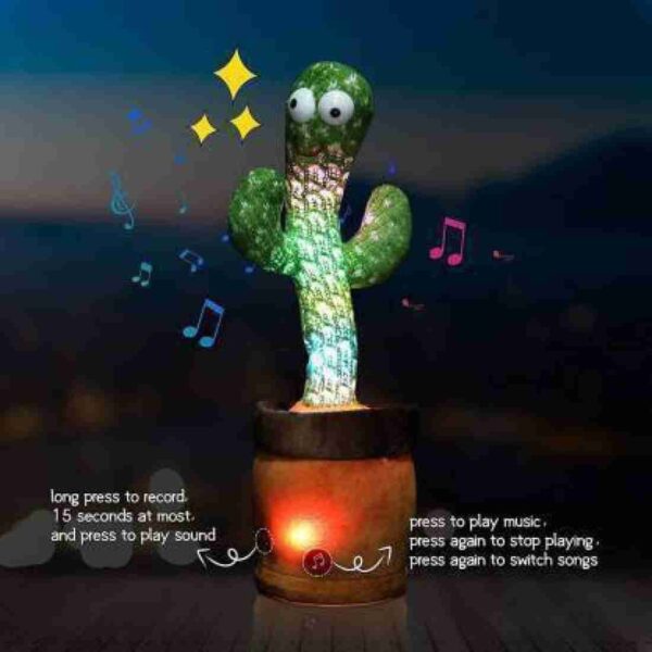 Dancing and Recording Talking Cactus Toys - Image 5