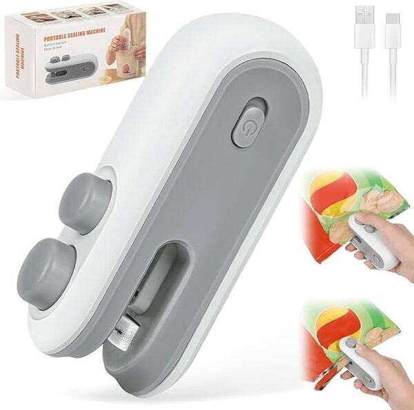 2 in 1 Portable Mini Sealing Machine with Cutter