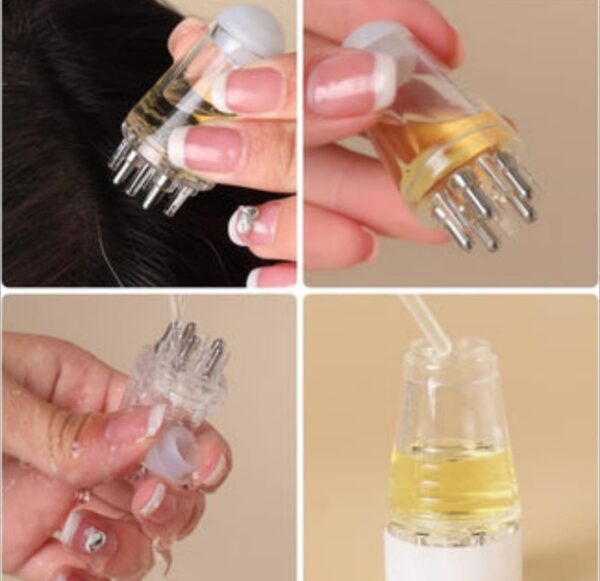 1pc Scalp Applicator Comb, Travel Portable Hair Oil Applicator Bottle - Image 5