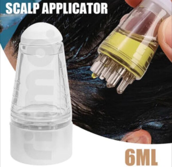 1pc Scalp Applicator Comb, Travel Portable Hair Oil Applicator Bottle