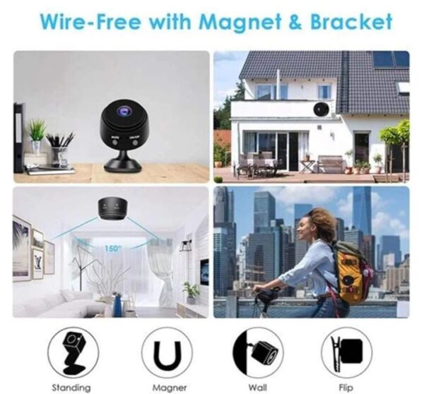 A9 1080p HD Magnetic WiFi Mini Camera - Image 5