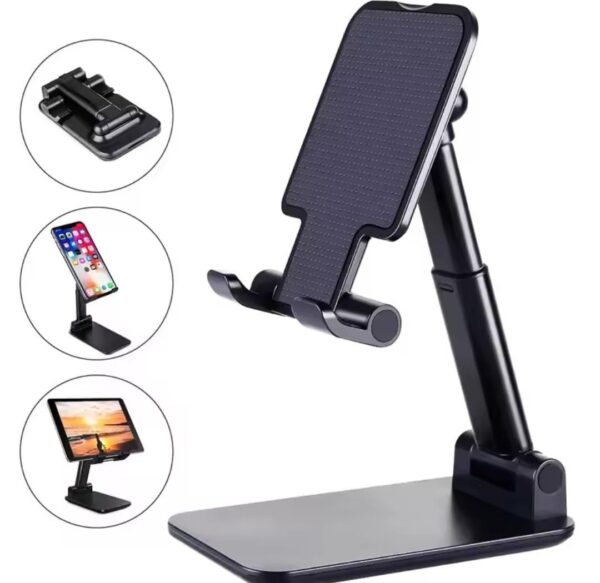 Foldable Mobile Phone holder Stand, Universal, Adjustable and Foldable Desktop Phone Stand - Image 5