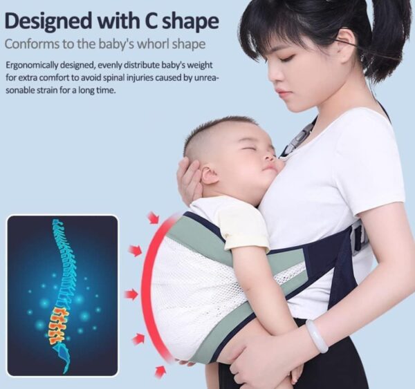 Baby carrier newborn wrap strap ergonomic nursing baby carrier - Image 3