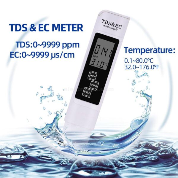 Water Quality Tester Drink Water TDS Meter - Image 3