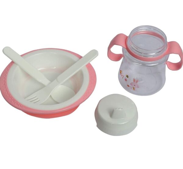 4 in 1 Kids Tableware  Feeding Series 210ml - Image 5