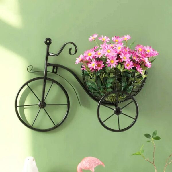 Bicycle Design Wall Basket For Home Decoration - Image 3