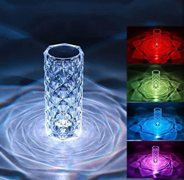 Crystal diamond lamp