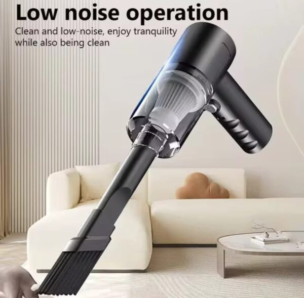 3 in 1 Mini Rechargeable Car Vacuum Cleaner - Image 4