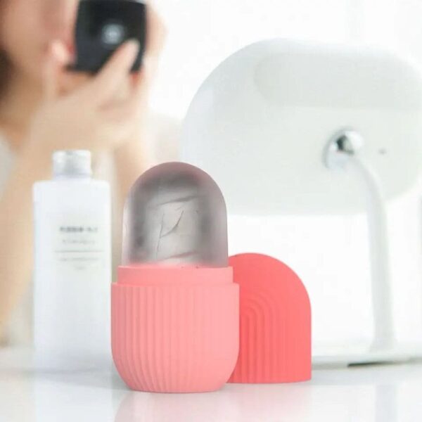 Silicone Capsule Ice Massager, Face Beauty - Image 3