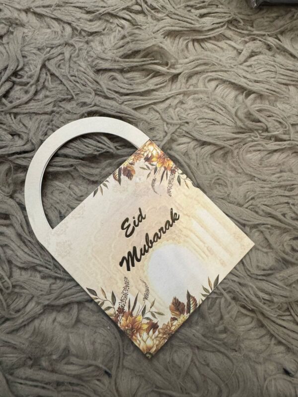 Basket Shaped Eidi Envelope
(Pack Of 10/Random Prints) - Image 3
