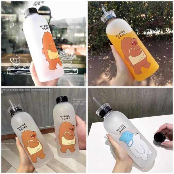 Bear Bottle with 2 Caps - Image 2
