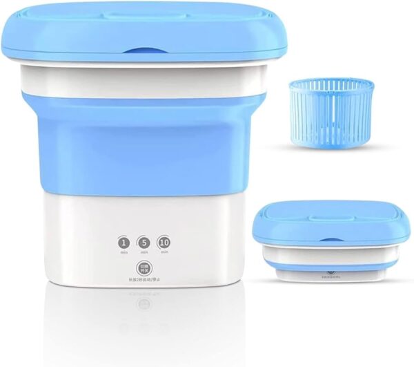 Mini Folding Washing Machine Foldable, Small and Portable, 8L Capacity - Image 3