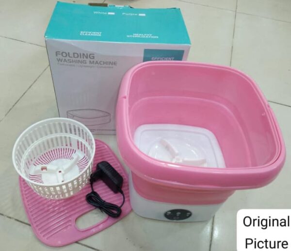 Mini Folding Washing Machine Foldable, Small and Portable, 8L Capacity