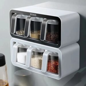 Eccoco Premium Wall Mounted Spice Box