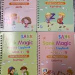 4 Magic Copybooks + Magic  Pan + 10 Refill OR Hand Gripper Gift photo review