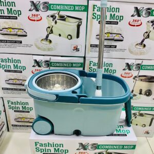 Rotary mop household double drive drying floor mop automatic dehydration type 2Wheels