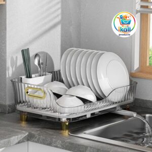 Acrylic Luxury Dish Drain Rack