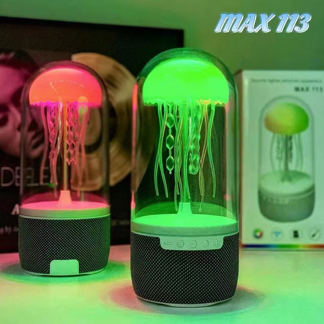 Jellyfish Lamp Speaker Colorful & Bluetooth - Image 3